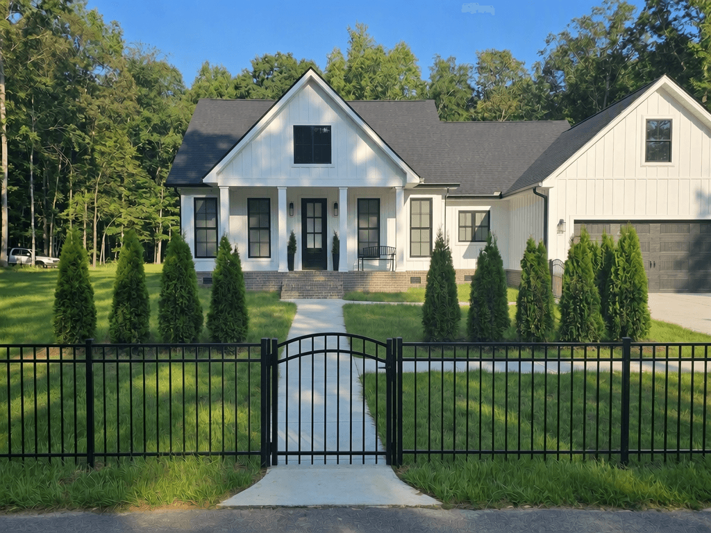 Yard design in no_style style — photo by GenRoom AI