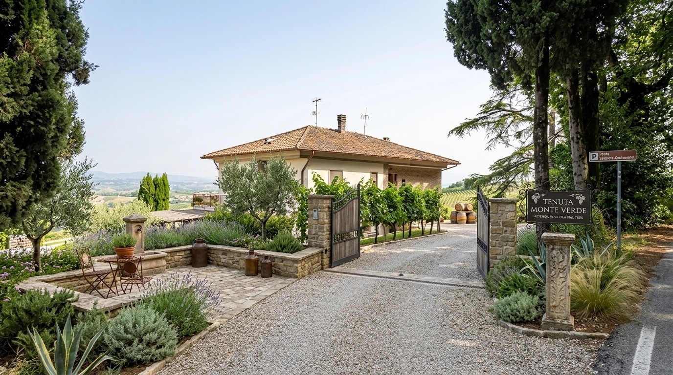 Landscape design in Mediterranean Yard style — Yard by GenRoom AI