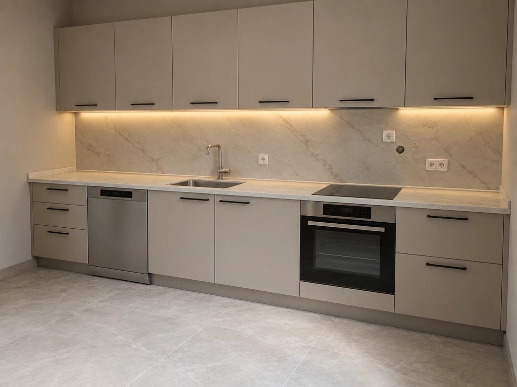 Kitchen interior in no_style style — photo by GenRoom AI