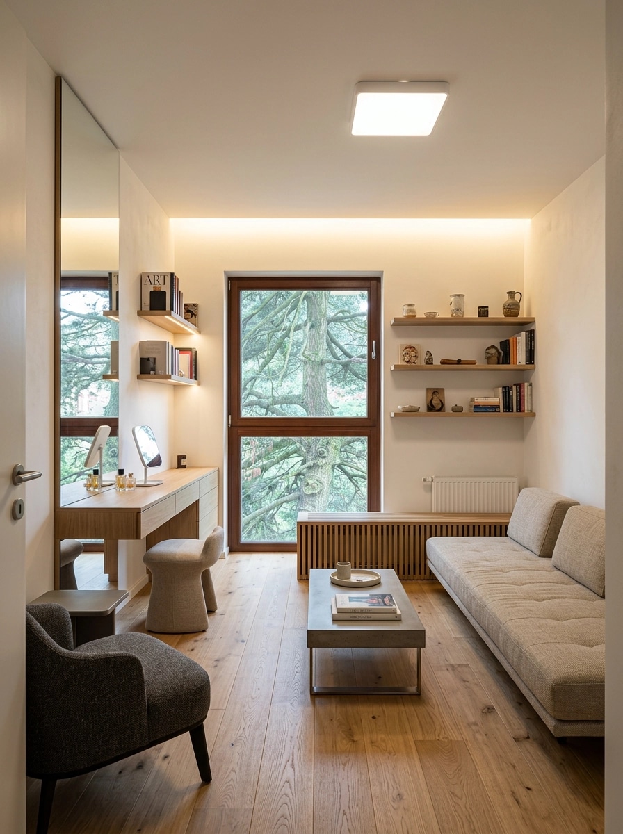 Interior design in Contemporary style — Living Room by GenRoom AI