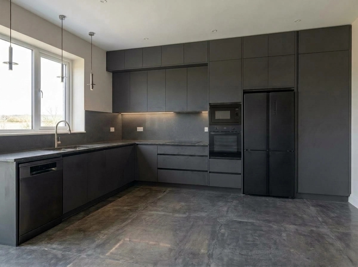 Interior design in Contemporary style — Kitchen by GenRoom AI