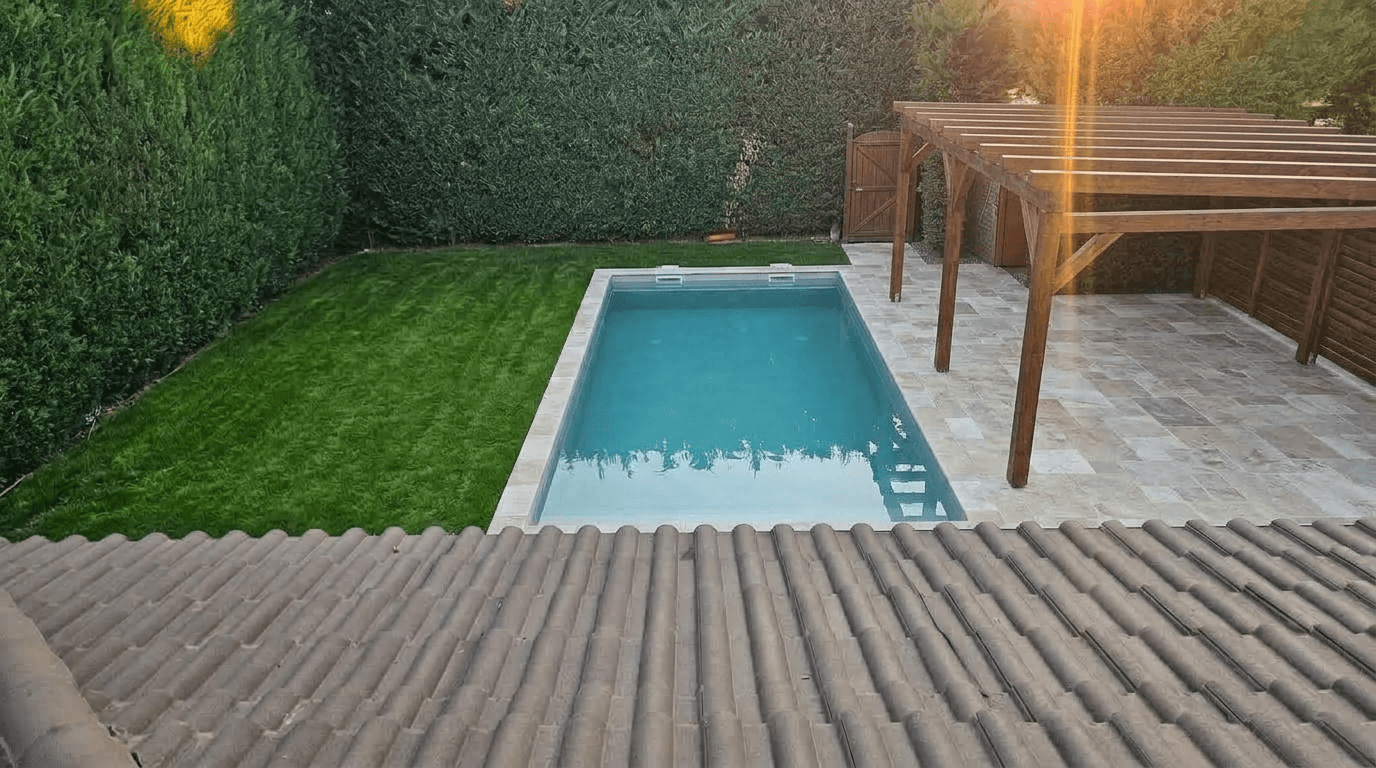 Landscape design in Mediterranean Yard style — Yard by GenRoom AI