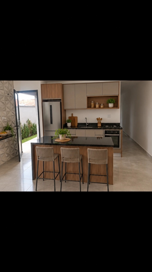 Kitchen interior in no_style style — photo by GenRoom AI