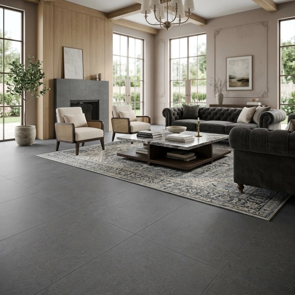 Interior design in Transitional style — Living Room by GenRoom AI