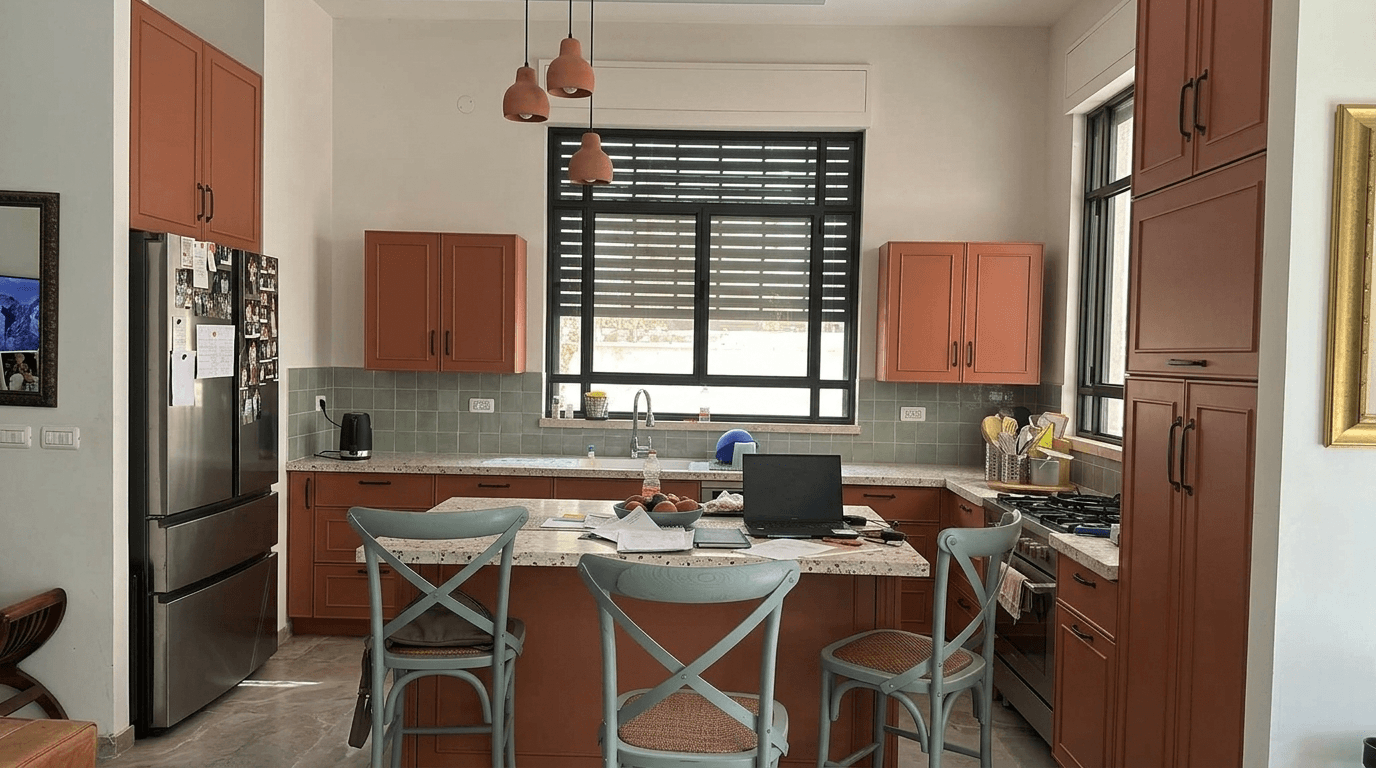 Kitchen interior in no_style style — photo by GenRoom AI