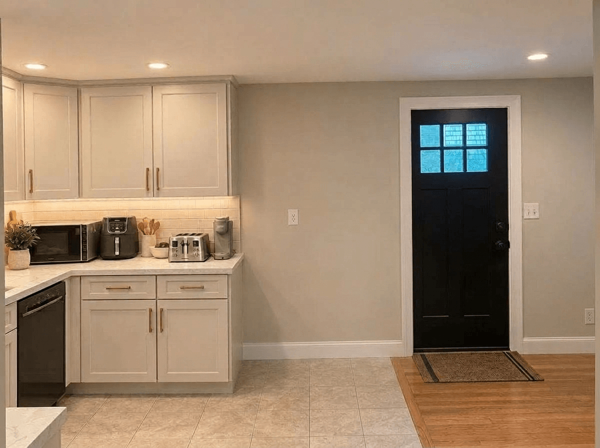 Kitchen interior in no_style style — photo by GenRoom AI