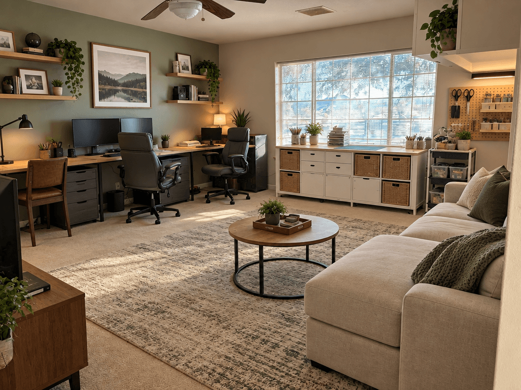 Interior design in Contemporary style — home_office by GenRoom AI