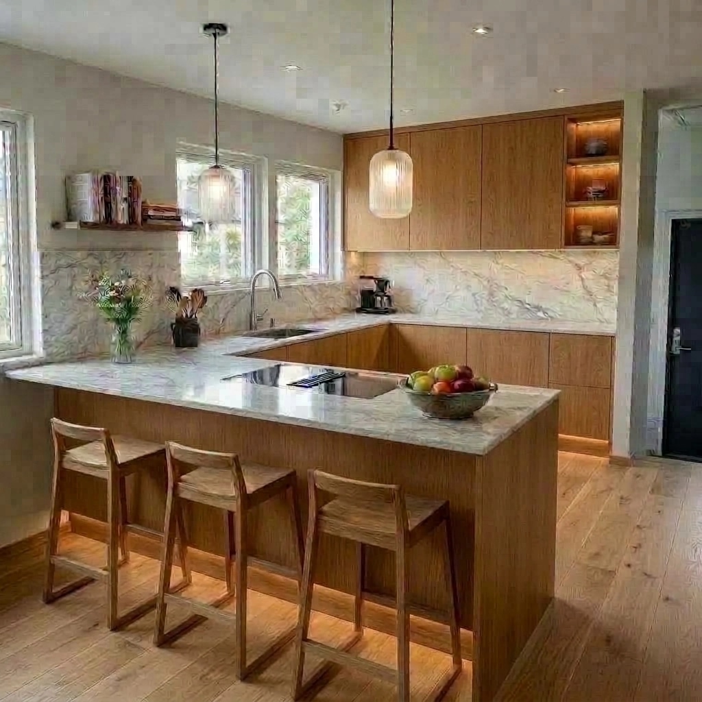 Contemporary Kitchen design — interior photo by GenRoom AI