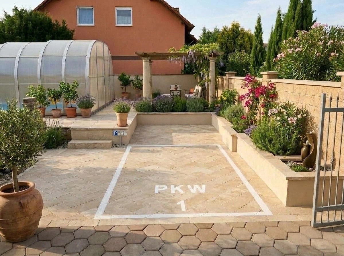 Mediterranean Yard Yard design — yard photo by GenRoom AI