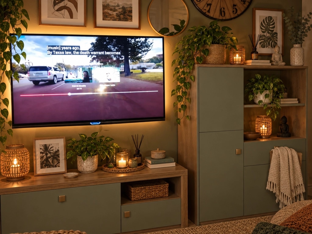 Interior design in Bohemian style — Living Room by GenRoom AI