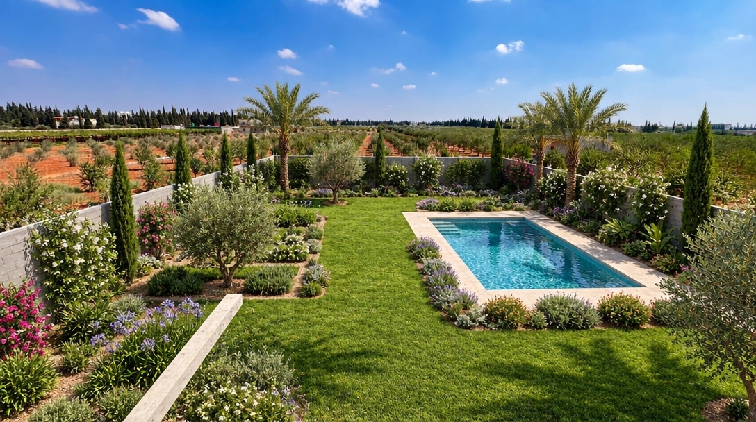 Mediterranean Yard Yard design — yard photo by GenRoom AI