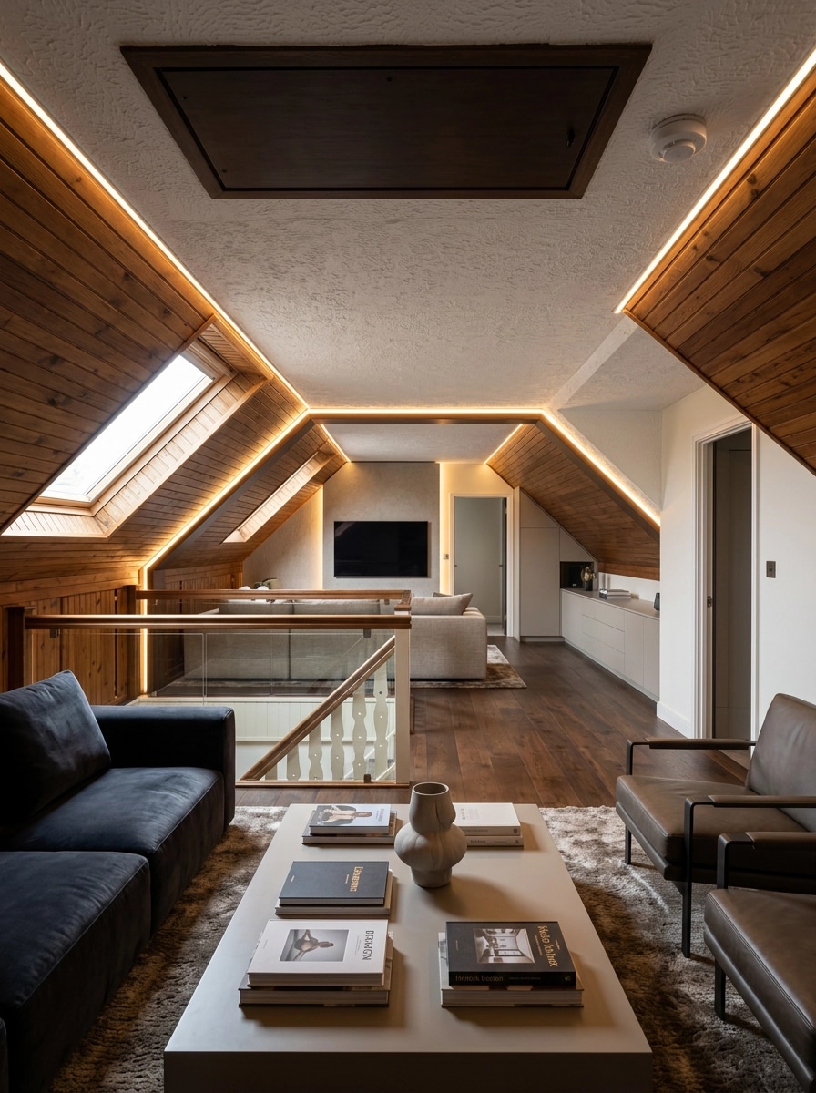 Interior design in Contemporary style — Living Room by GenRoom AI