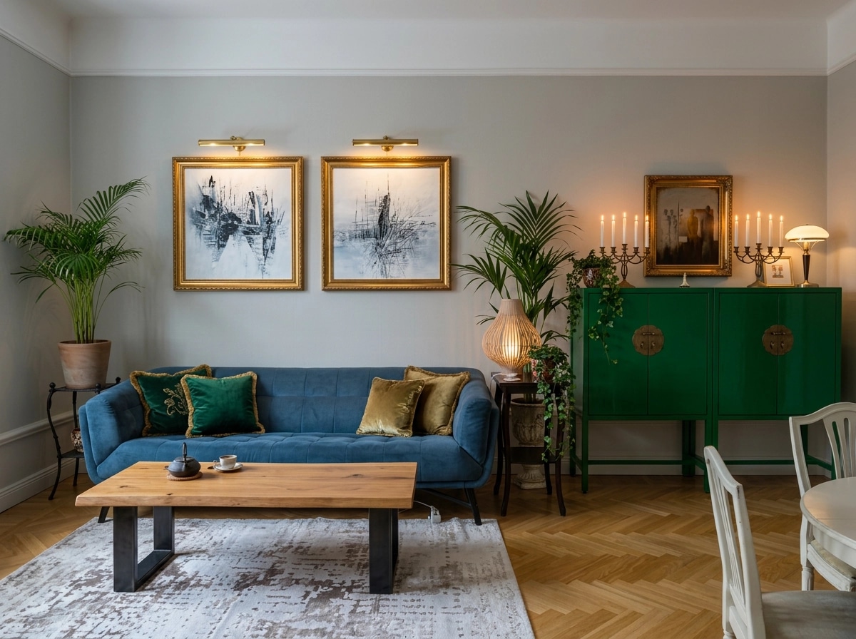 Interior design in Classic style — Living Room by GenRoom AI