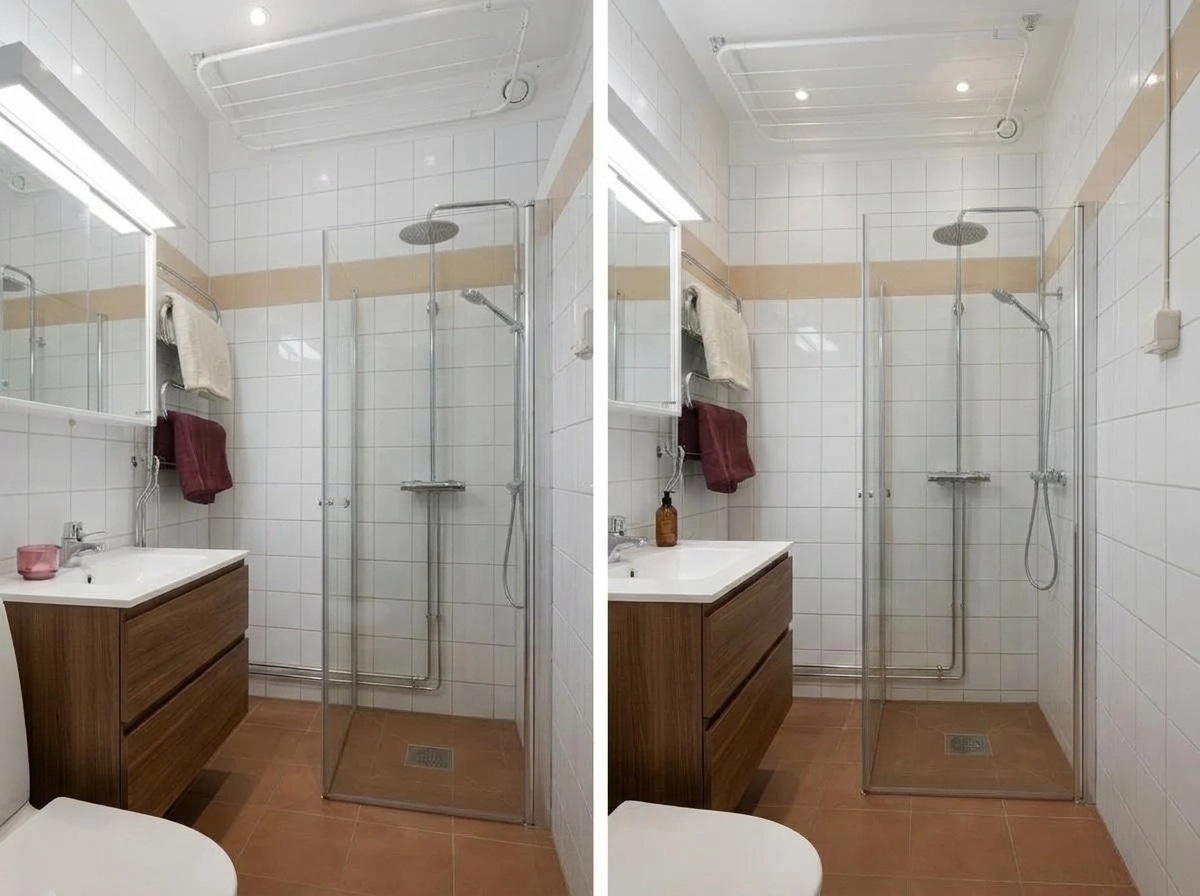 Contemporary Bathroom design — interior photo by GenRoom AI