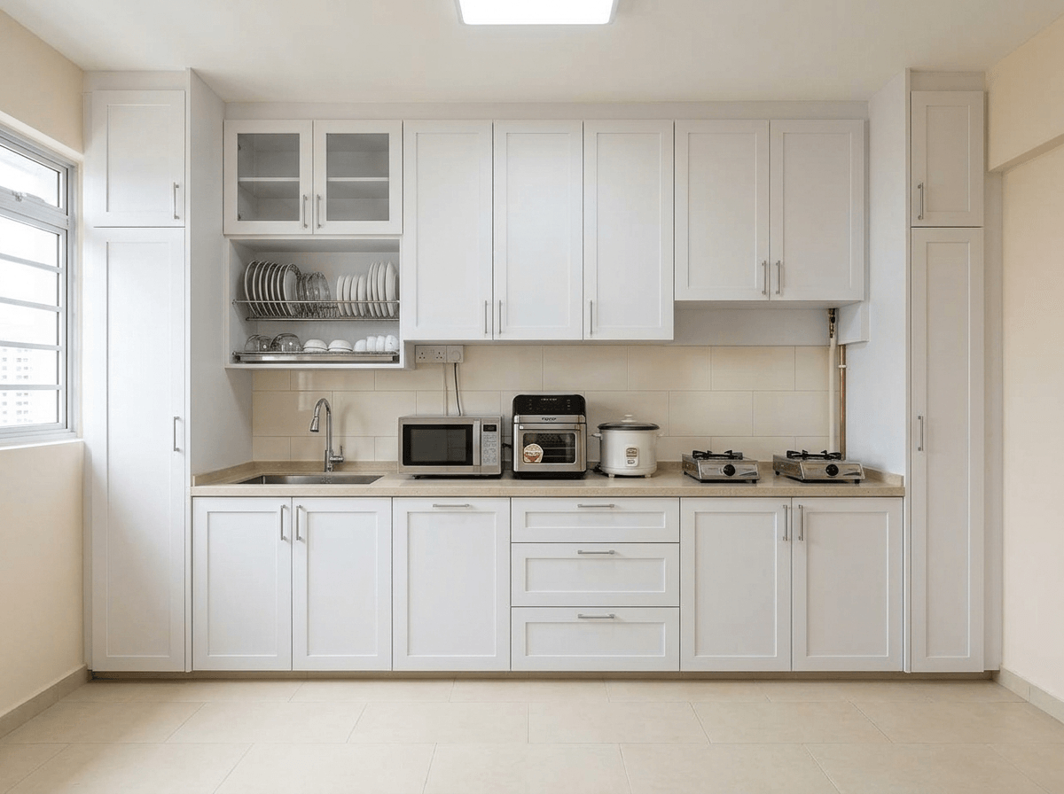 Kitchen interior in no_style style — photo by GenRoom AI