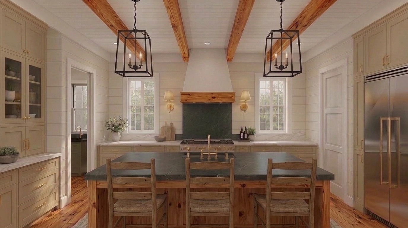 Kitchen interior in no_style style — photo by GenRoom AI