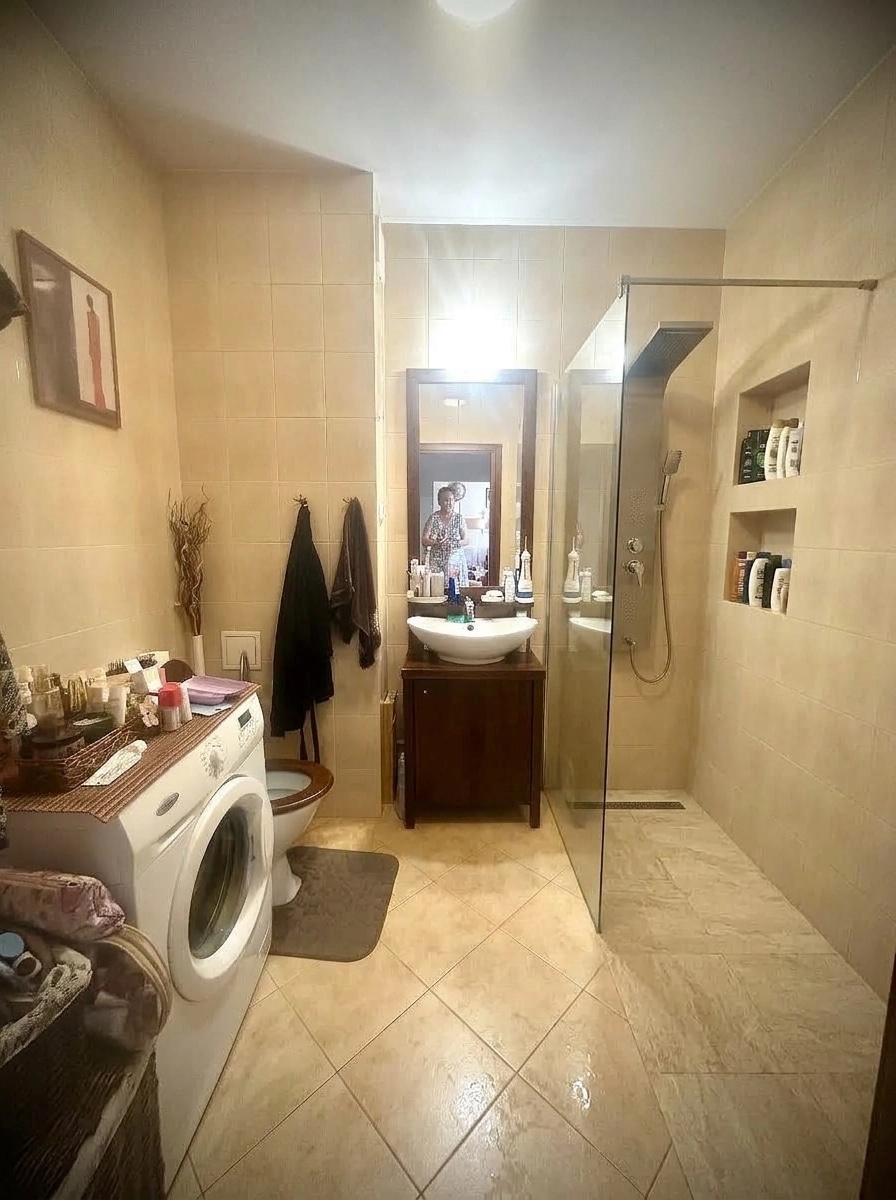 Bathroom interior in no_style style — photo by GenRoom AI