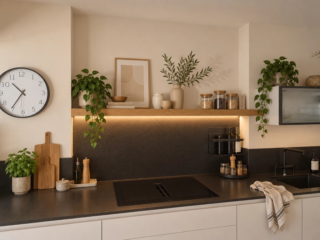 Interior design in Scandinavian style — Kitchen by GenRoom AI