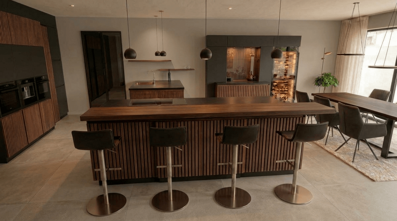 Kitchen interior in no_style style — photo by GenRoom AI