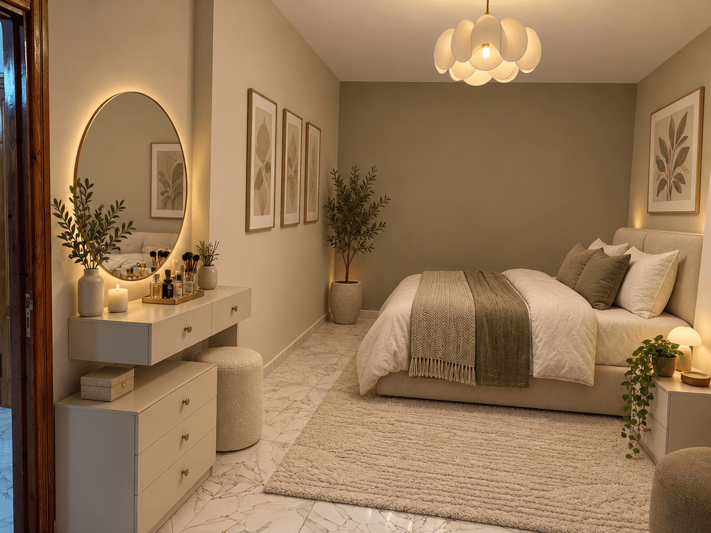 Minimalism Yatak Odası design — interior photo by GenRoom AI