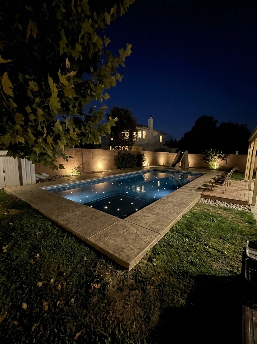 Yard design in no_style style — photo by GenRoom AI