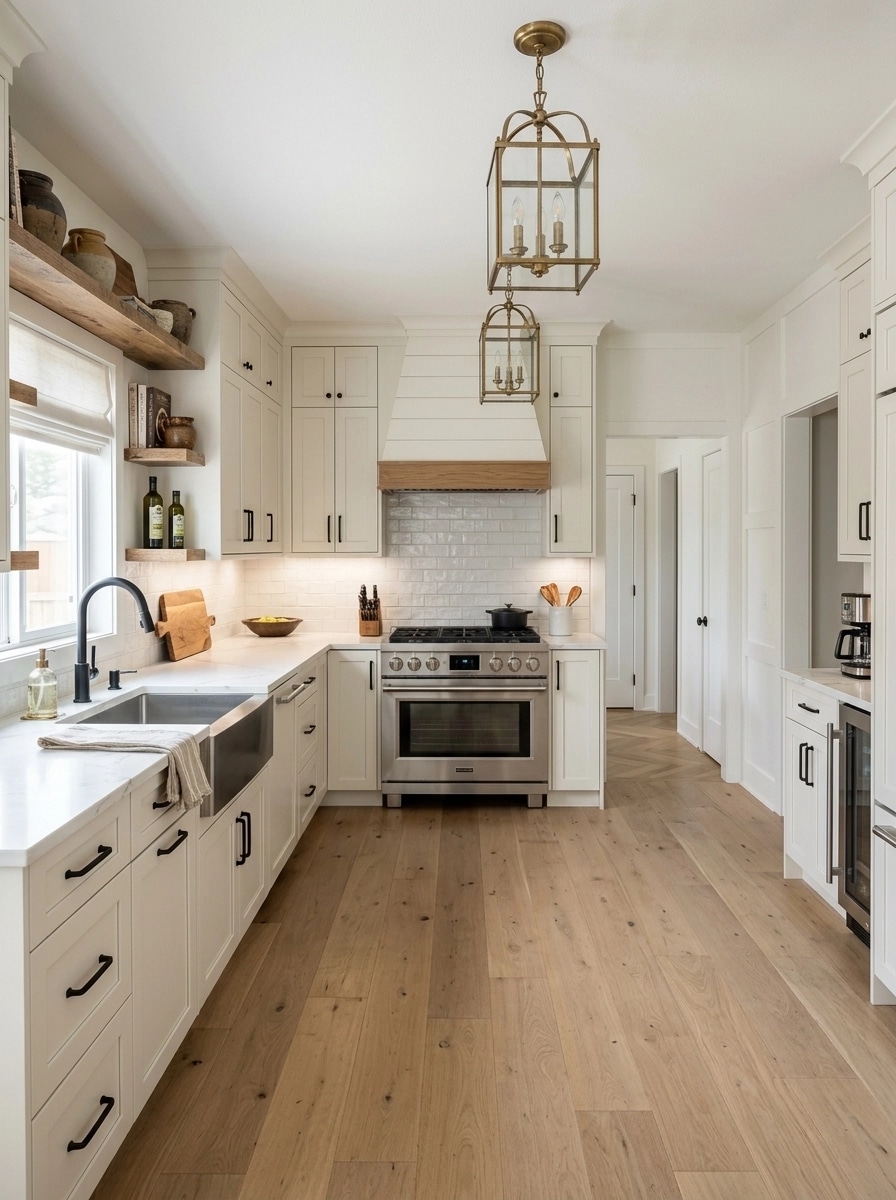 Modern Farmhouse Kitchen design — interior photo by GenRoom AI