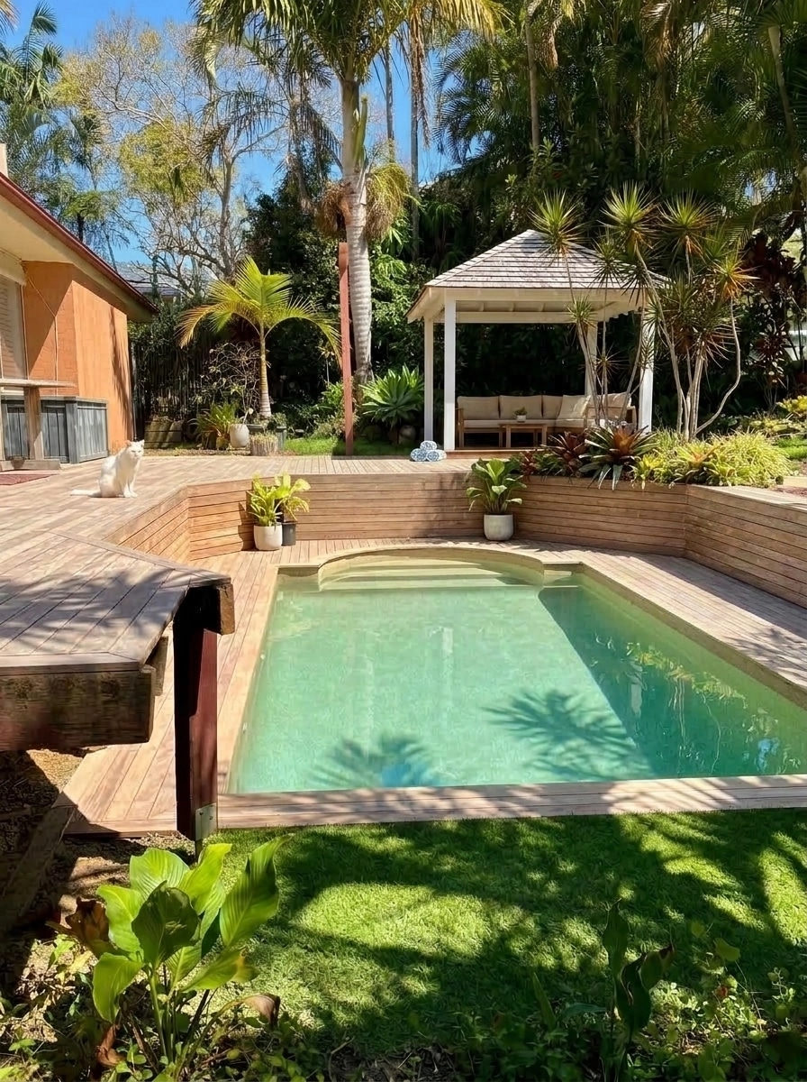 Yard design in no_style style — photo by GenRoom AI