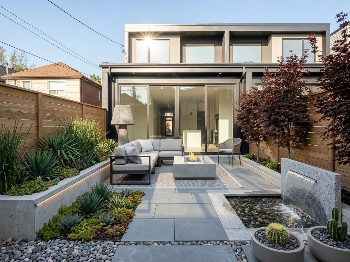 Contemporary Yard Yard design — yard photo by GenRoom AI