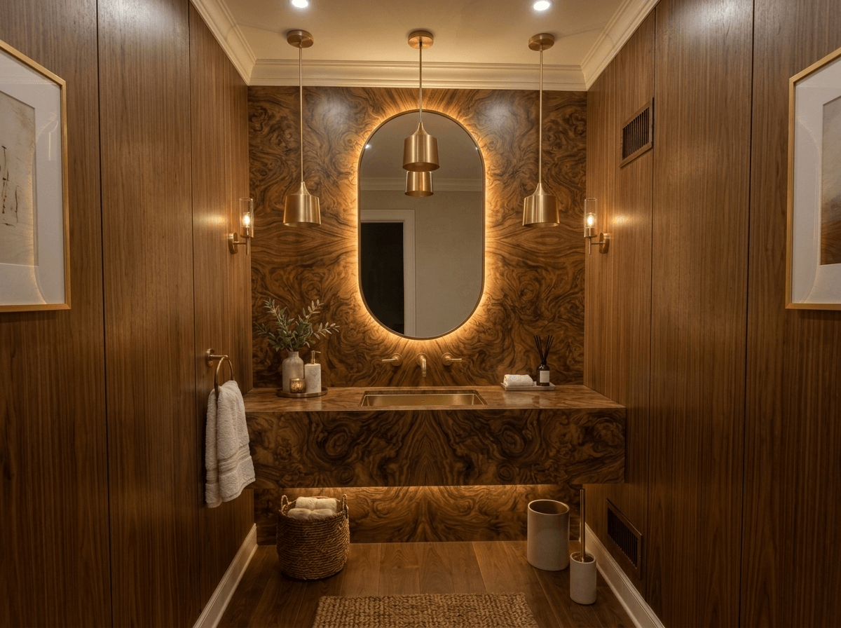 Bathroom interior in no_style style — photo by GenRoom AI