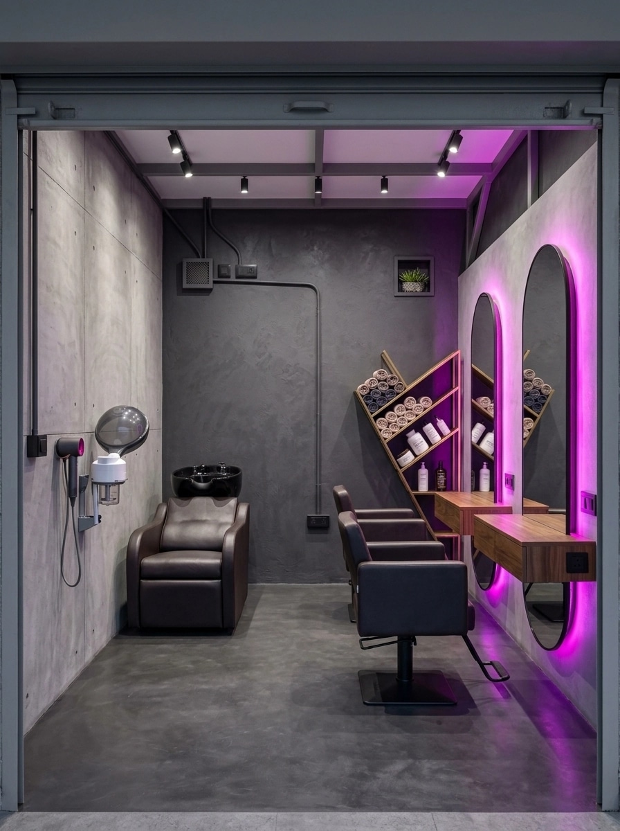 Interior design in Contemporary style — beauty_salon by GenRoom AI