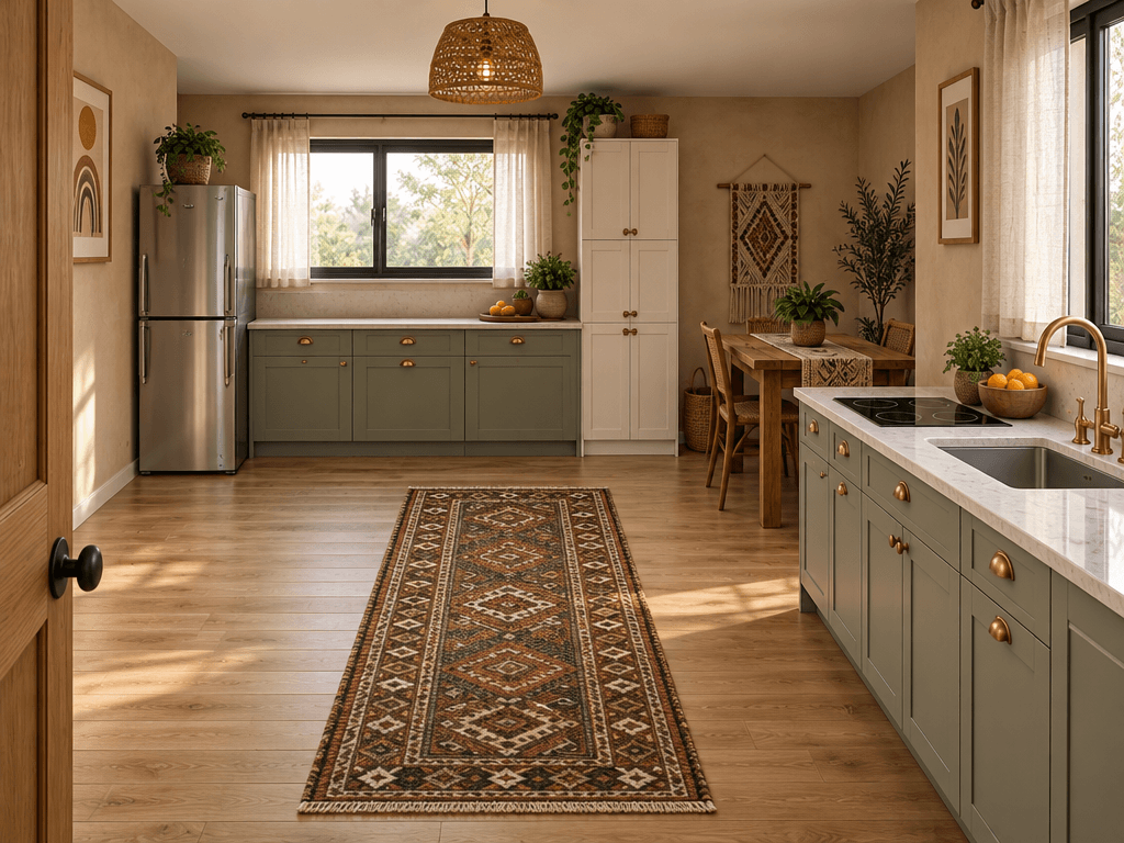 Design d'intérieur en style Bohemian — Cuisine par GenRoom AI