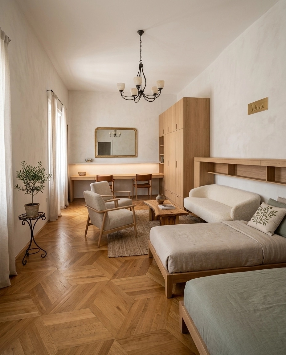 Interior design in Mediterranean style — Living Room by GenRoom AI