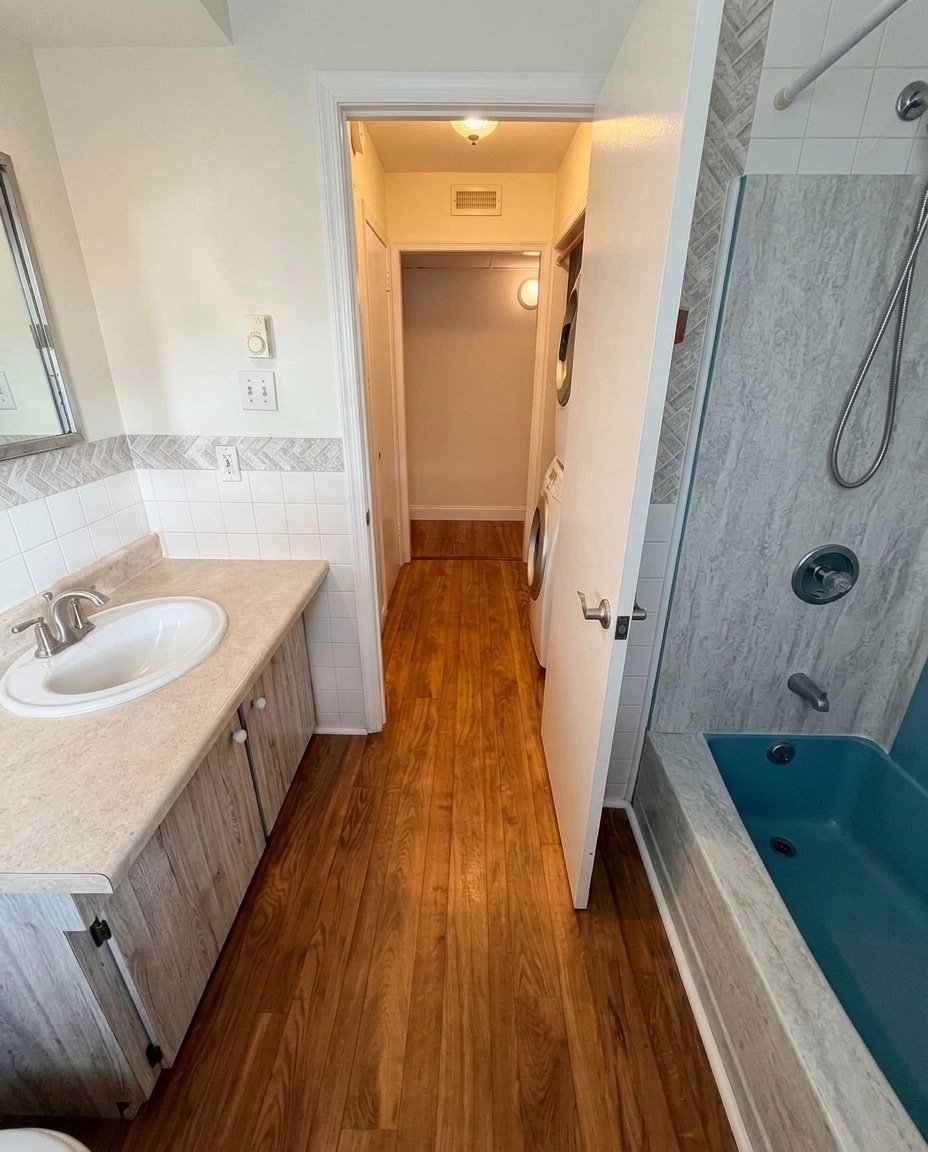 Bathroom interior in no_style style — photo by GenRoom AI