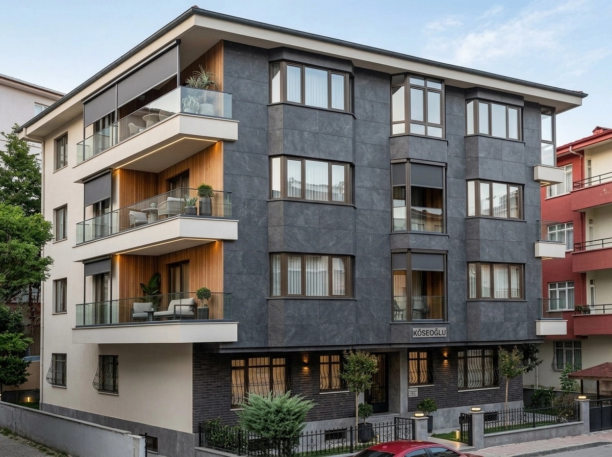 Contemporary Facade Facade design — facade photo by GenRoom AI