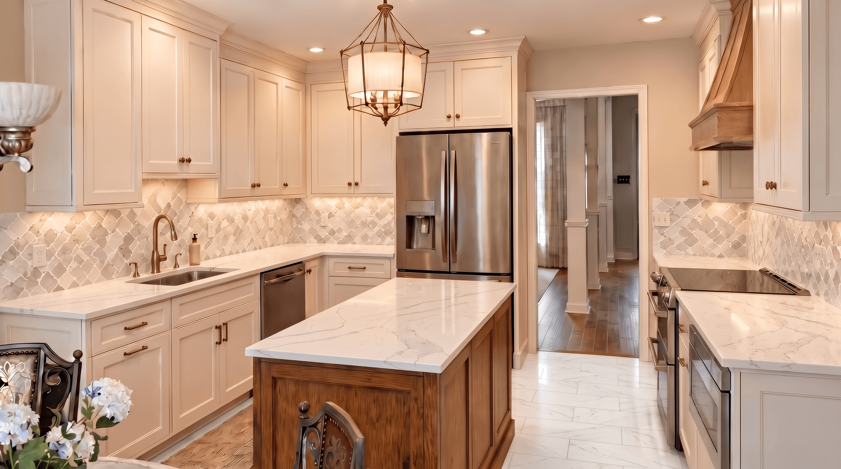 Classic Kitchen design — interior photo by GenRoom AI