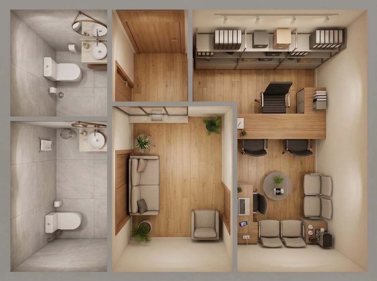 Interior design in Contemporary style — Living Room by GenRoom AI