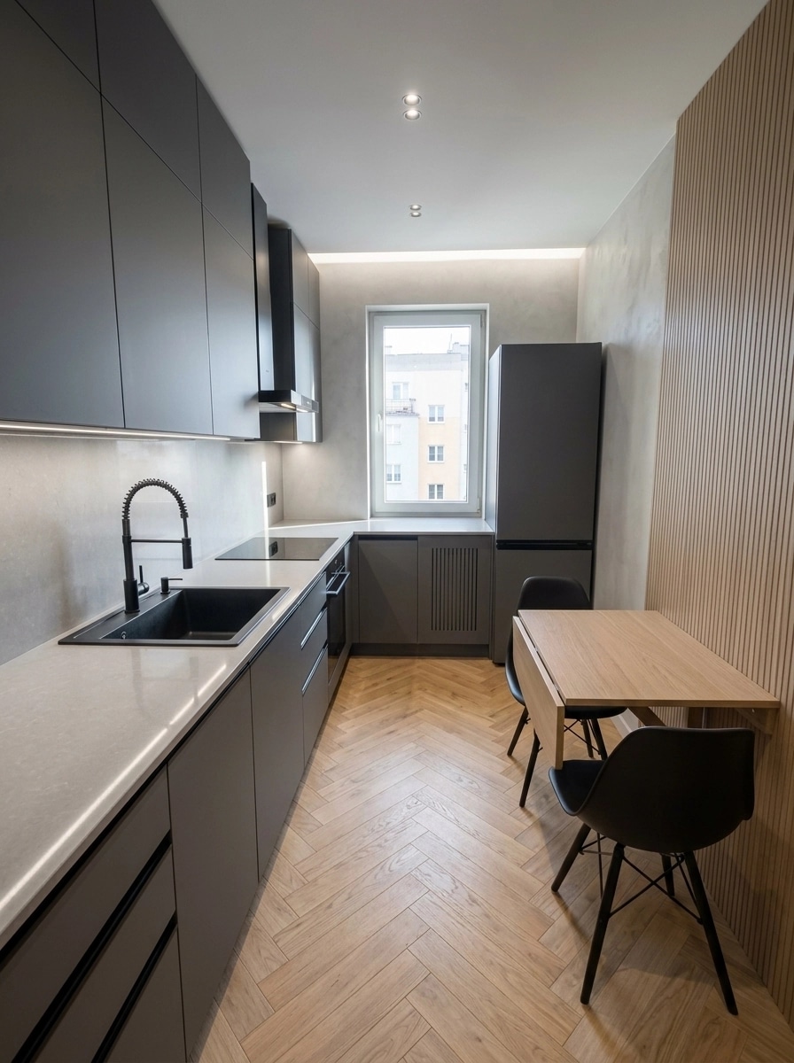 Contemporary Kitchen design — interior photo by GenRoom AI