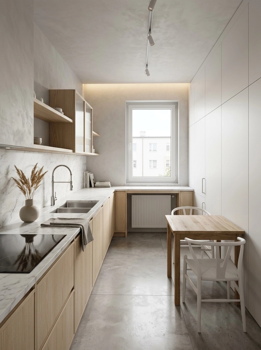 Scandinavian Kitchen design — interior photo by GenRoom AI