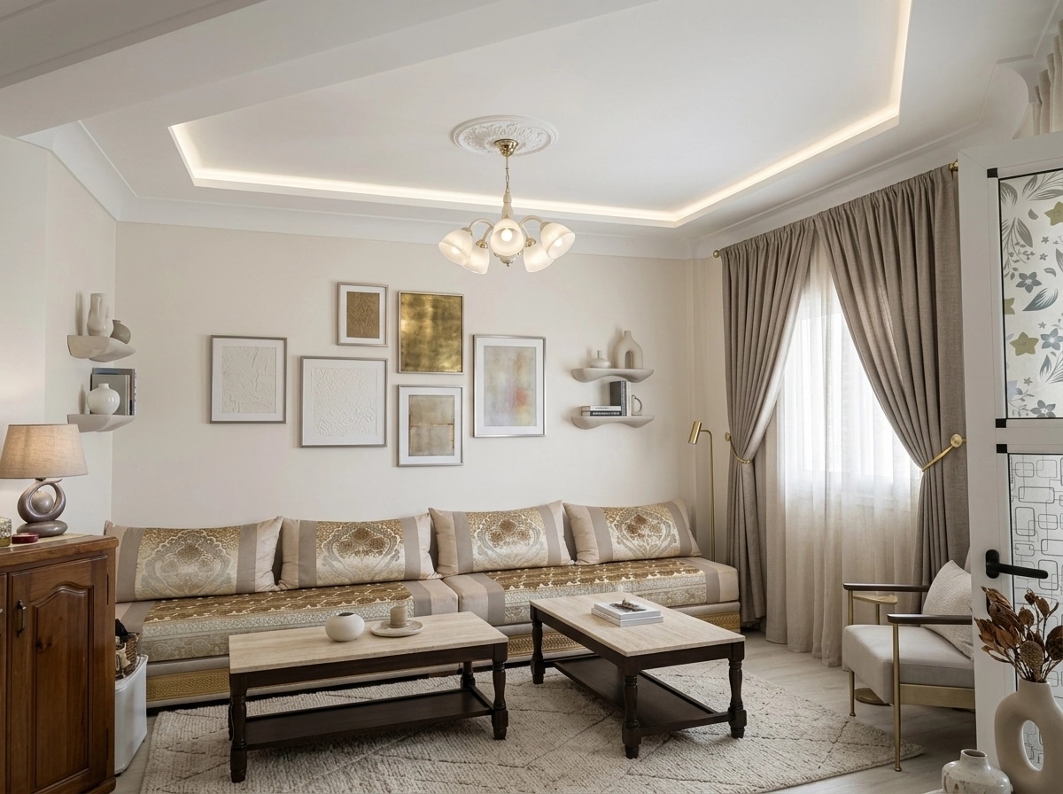 Interior design in Contemporary style — Living Room by GenRoom AI