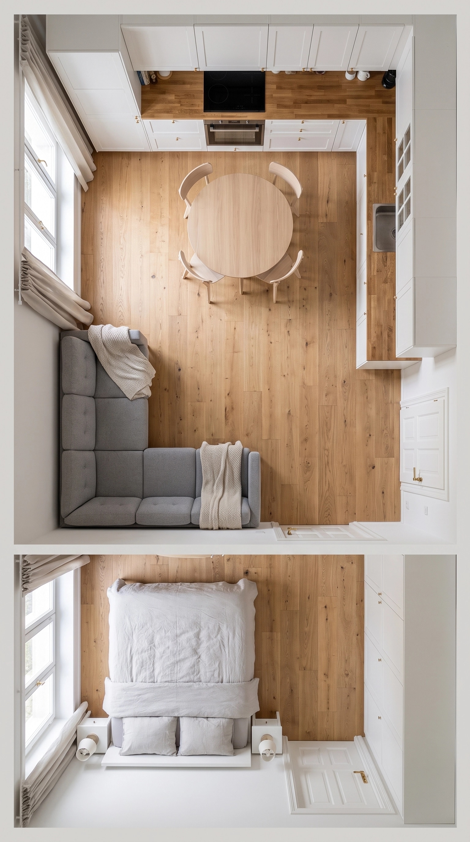 Scandinavian Living Room design — interior photo by GenRoom AI
