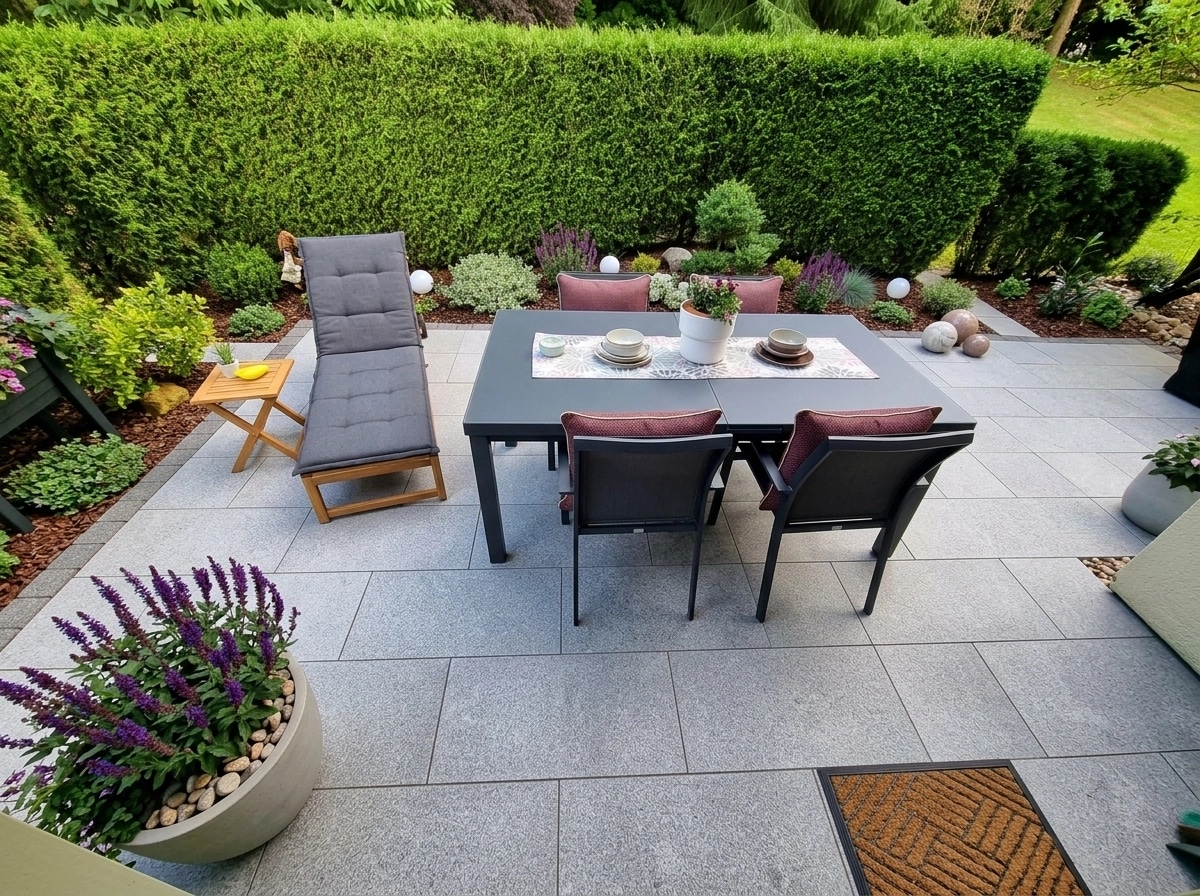 Yard design in no_style style — photo by GenRoom AI