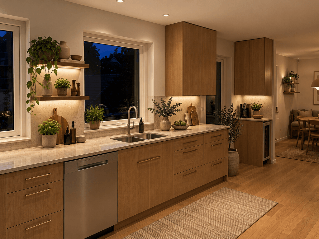 Contemporary Kitchen design — interior photo by GenRoom AI