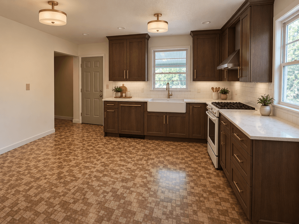 Kitchen interior in no_style style — photo by GenRoom AI