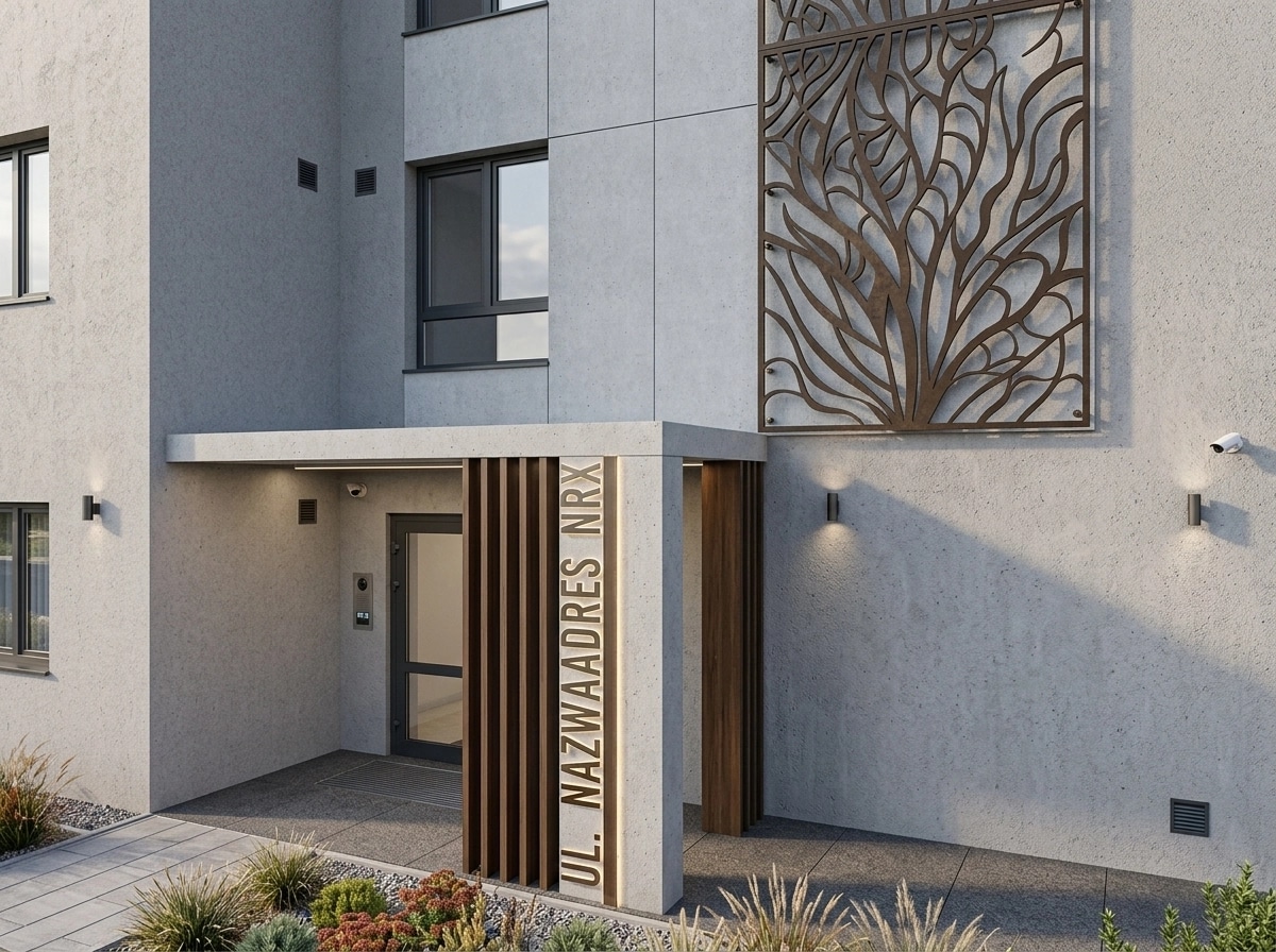 Contemporary Facade Facade design — facade photo by GenRoom AI