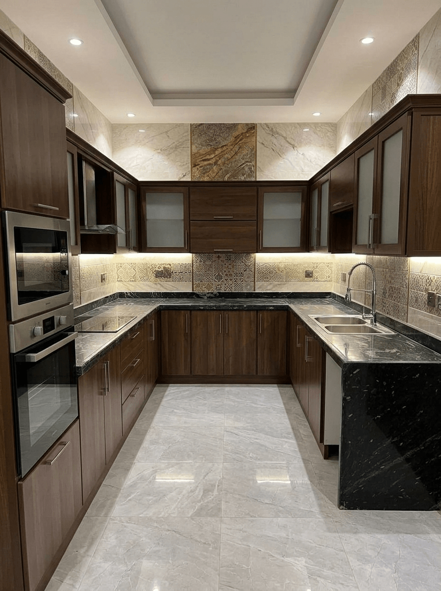 Kitchen interior in no_style style — photo by GenRoom AI