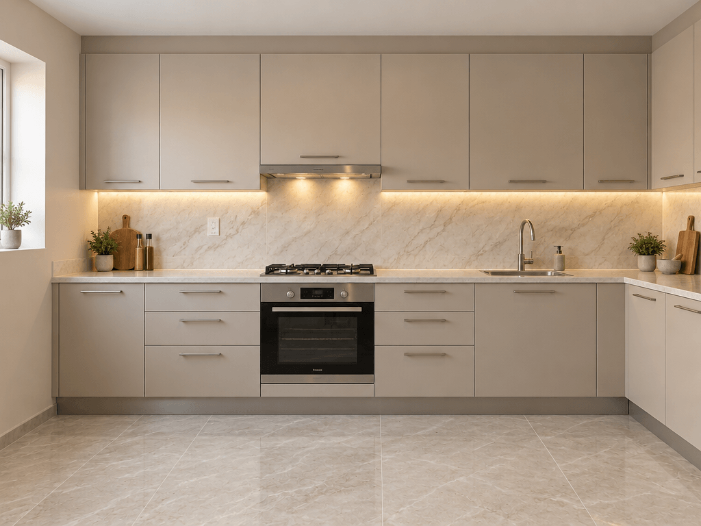 Kitchen interior in no_style style — photo by GenRoom AI