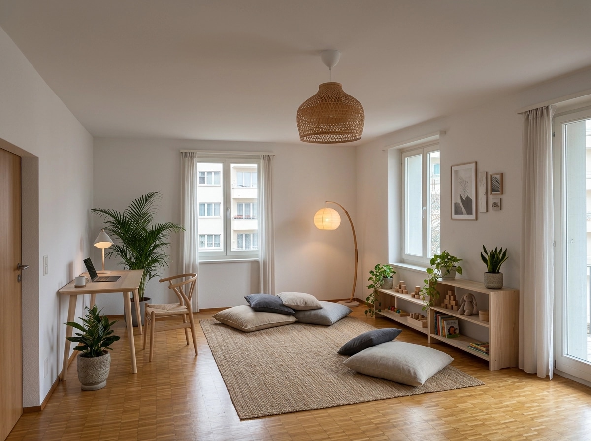 Scandinavian Living Room design — interior photo by GenRoom AI