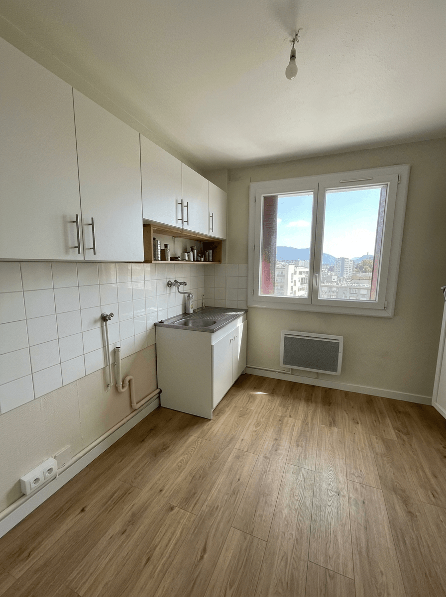 Kitchen interior in no_style style — photo by GenRoom AI