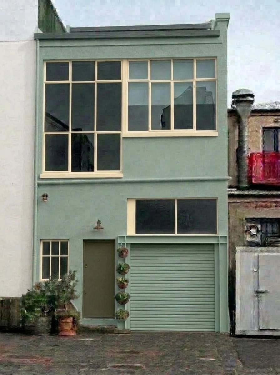 Facade design in Loft Facade style — Facade by GenRoom AI