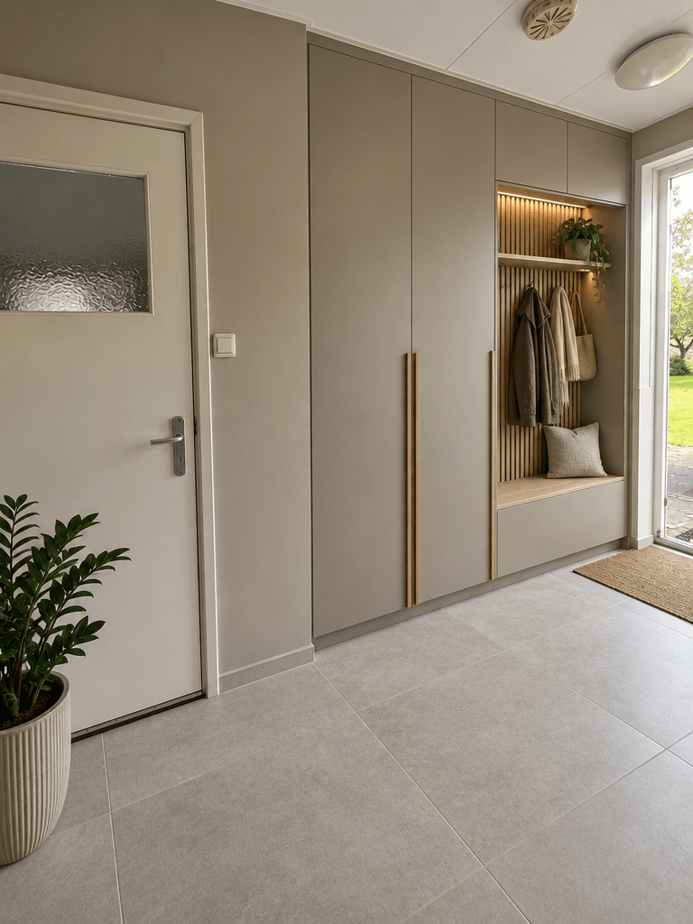 Interior design in Contemporary style — Hallway by GenRoom AI